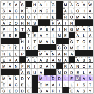 NY Times crossword solution, 1 29 15, no. 0129