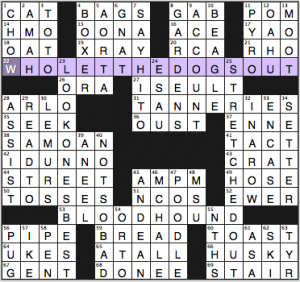 NY Times crossword solution, 2 17 15, no. 0217