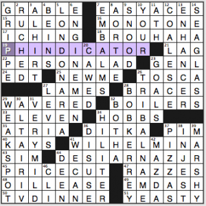 NY Times crossword solution, 2 7 15, no 0207