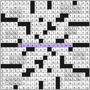 NY Times crossword solution, 2 22 15, "Flip-Flops"