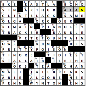 CrosSynergy/Washington Post crossword solution, 02.26.15: "Escape Plans"