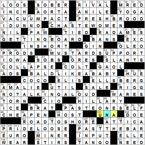 "A Tense Situation" (Reagle syndicated crossword, March 29)