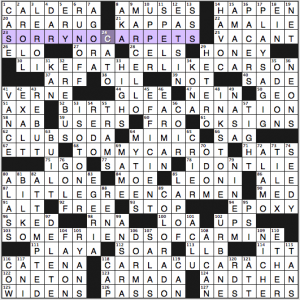 Merl Reagle crossword solution, 3 22 15 "On the Road Again"
