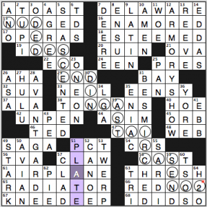 NY Times crossword solution, 3 25 15, no 0325