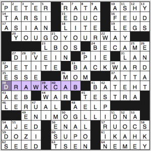 NY Times crossword solution, 4 16 15, no. 0416