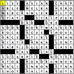 CrosSynergy/Washington Post crossword solution, 04.02.15: "Picking Up the Pace"