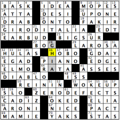 CrosSynergy/Washington Post crossword solution, 04.04.15: "Connecting Rods"