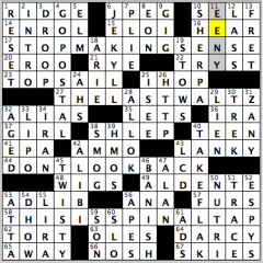 CrosSynergy/Washington Post crossword solution, 04.07.15: "Rocking Rockumentaries"