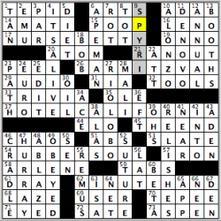 CrosSynergy/Washington Post crossword solution, 04.17.15: "Maid to Order"