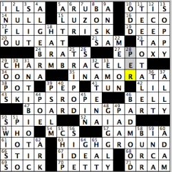 CrosSynergy/Washington Post crossword solution, 04.24.15: "School Ties"