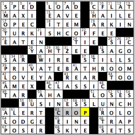 CrosSynergy/Washington Post crossword solution, 04.25.15, "Gimmie A Break"