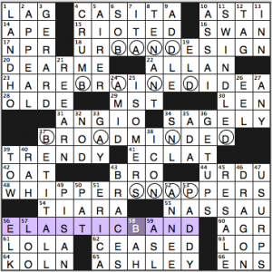 NY Times crossword solution, 5 12 15, no 0512