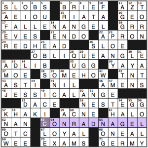 NY Times crossword solution, 5 19 15, no 0519