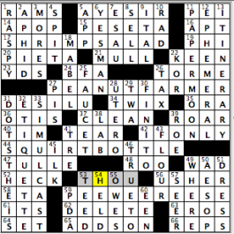 CrosSynergy/Washington Post crossword solution, 05.09.15: "Don't Sweat the Small Stuff"