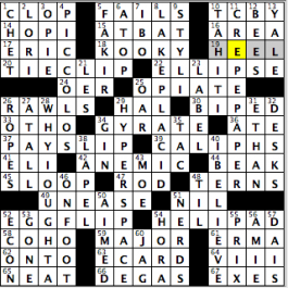 CrosSynergy/Washington Post crossword solution, 05.11.15: "Rows of Tulips"
