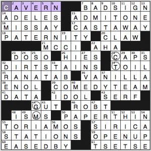 NY Times crossword solution, 6 4 15, no 0604