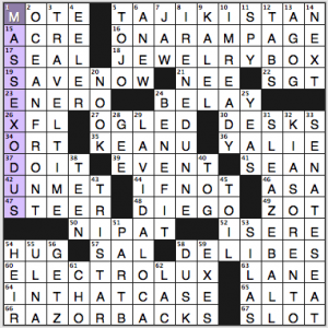 NY Times crossword solution, 6 12 15, no 0612