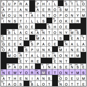NY Times crossword solution, 6 18 15, no 0618