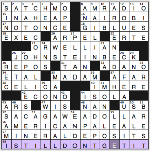 NY Times crossword solution, 6 19 15, no 0619