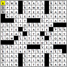 CrosSynergy/Washington Post crossword solution, 06.03.15: "How Dry I Am"