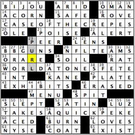 CrosSynergy/Washington Post crossword solution, 06.15.15: "Mov-E Time"