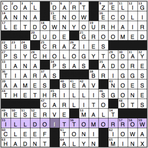 NY Times crossword solution, 7 16 15, no 0716
