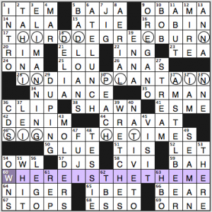 NY Times crossword solution, 7 8 15, no 0708