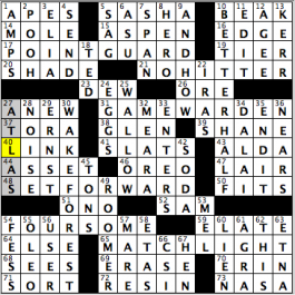 CrosSynergy/Washington Post crossword solution, 07.14.15: "Tennis, Anyone?"