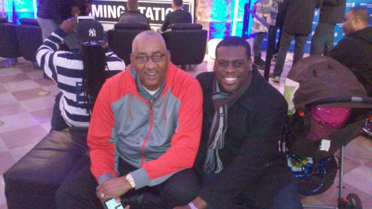 George "The Iceman" Gervin on the left, a certain CrosSynergy blogger on the right. From 2015 NBA All-Star Weekend.