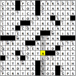 CrosSynergy/Washington Post crossword solution, 08.10.15: "Not Again!"