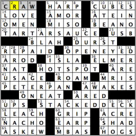 CrosSynergy/Washington Post crossword solution, 08.11.15: "Hit It!"