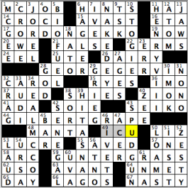CrosSynergy/Washington Post crossword solution, 08.18.15: "G-men"
