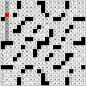 LAT Puzzle 8.2.15, "All Square," by C.C. Burnikel
