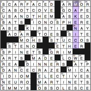 NY Times crossword solution, 9 18 15, no 0918