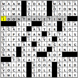 CrosSynergy/Washington Post crossword solution, 09.08.15: "High and Outside"