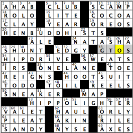 CrosSynergy/Washington Post crossword solution, 09.25.15: "From Zero to Hero"