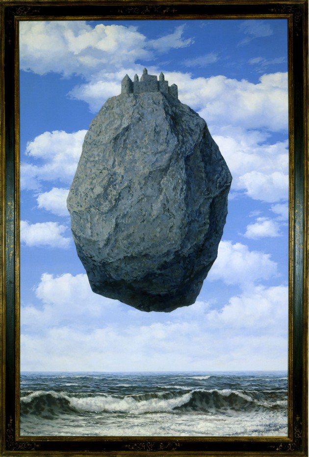 Magritte Le Château des Pyrénées