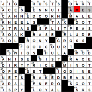 NY Times crossword solution, 10 28 15, no 1028
