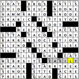 CrosSynergy/Washington Post crossword solution, 10.01.15: "Man-to-Mann Talk"