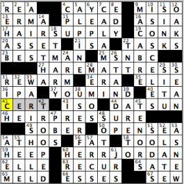 CrosSynergy/Washington Post crossword solution, 10.10.15: "Air Supply"