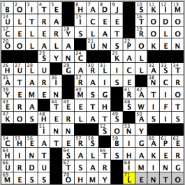 CrosSynergy/Washington Post crossword solution, 10.28.15: "Dashed Dashes"
