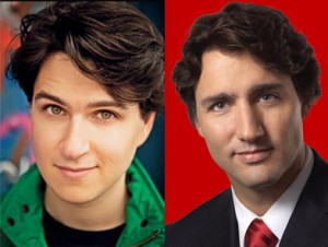 Anyone else think Ezra Koenig looks like a young Justin Trudeau?