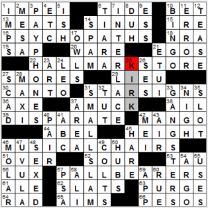 NY Times crossword solution, 11 25 15, no 1125