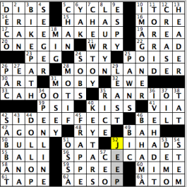 CrosSynergy/Washington Post crossword solution, 11.04.15: "Walkathon"