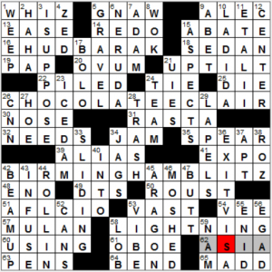 NY Times crossword solution, 12 9 15, no 1209