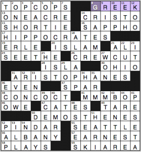 NY Times crossword solution, 12 24 15, no 1224