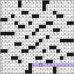 NY Times crossword solution, 12 13 15, "Bands Together"