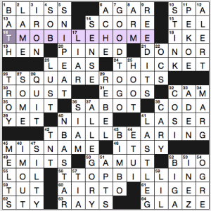 NY Times crossword solution, 1 5 16, no 0105