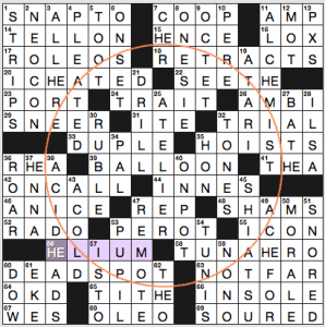 NY Times crossword solution, 1 28 16, no 0128