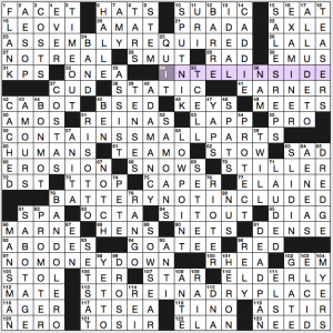 NY Times crossword solution, 1 31 16 "Message to Buyers"